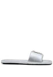 Marc Jacobs THE J MARC METALLIC SANDAL - Argento