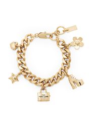Marc Jacobs Bracciale con ciondolo Mini Icon - Oro