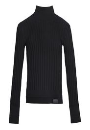 Marc Jacobs merino ribbed roll-neck jumper - Nero