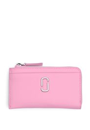 Marc Jacobs The Top zip-up leather wallet - Rosa