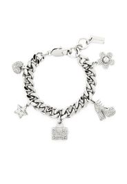 Marc Jacobs Bracciale con decorazione - Argento