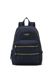 Marc Jacobs The Large logo-appliqué backpack - Blu
