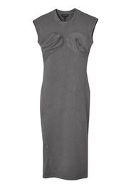 Marc Jacobs Abito midi a coste - Grigio