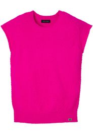 Marc Jacobs logo-plaque wool vest - Rosa