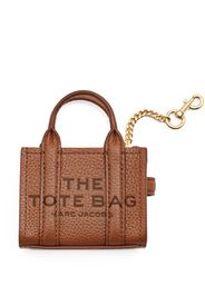 Marc Jacobs The Nano tote bag charm - Marrone