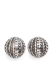 Marc Jacobs Orecchini a bottone - Argento