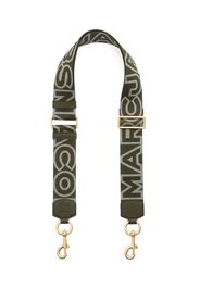 Marc Jacobs The Thin Outline Logo bag strap - Verde