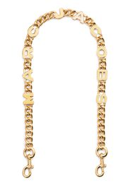 Marc Jacobs The Logo chain-link shoulder strap - Oro