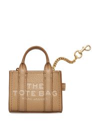Marc Jacobs The Nano Tote bag charm - Marrone