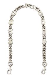 Marc Jacobs The Logo chain-link shoulder strap - Argento