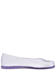 Marc Jacobs Ballerine con logo goffrato x Melissa - Viola