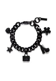 Marc Jacobs charm chunky-chain bracelet - Nero