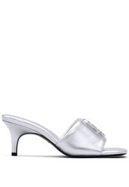 Marc Jacobs Mules The Metallic J - Argento