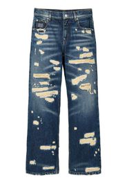 Marc Jacobs Jeans dritti con effetto vissuto - Blu