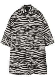 Marc Jacobs The Zebra brushed coat - Nero