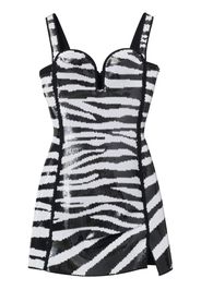 Marc Jacobs The Zebra dress - Nero