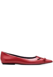 Marc Jacobs The Kat ballerina shoes - Rosso