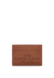 Marc Jacobs The Leather card holder - Marrone