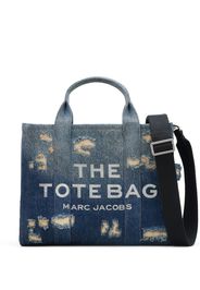 Marc Jacobs The Denim Medium Rip And Repair tote bag - Blu