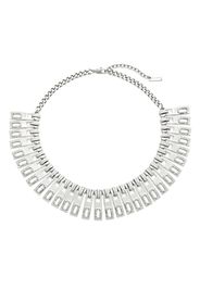 Marc Jacobs The J Marc Zipper necklace - Argento