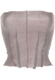 Marc Le Bihan bandeau semi-sheer top - Viola