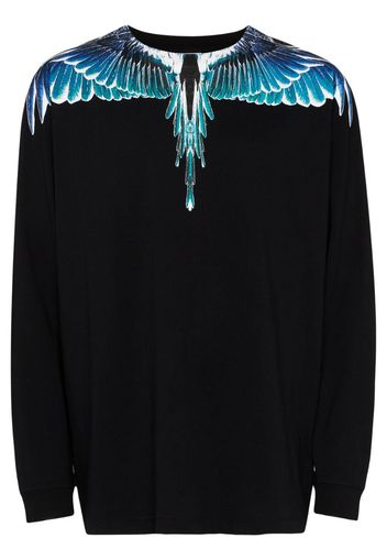 Wings print sweatshirt