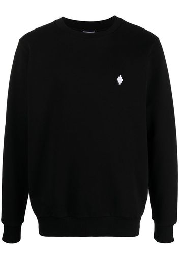 CROSS REGULAR CREWNECK BLACK WHITE