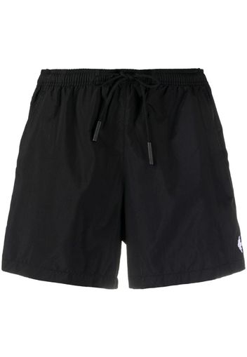 CROSS SWIMMING SHORT BLACK WHITE