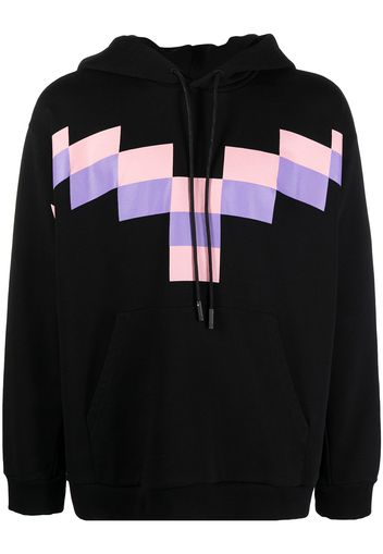 Marcelo Burlon County of Milan Pixel Wings hoodie - Nero