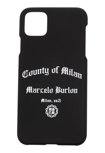 Marcelo Burlon County of Milan logo-print iPhone 11 Pro Max case - Nero