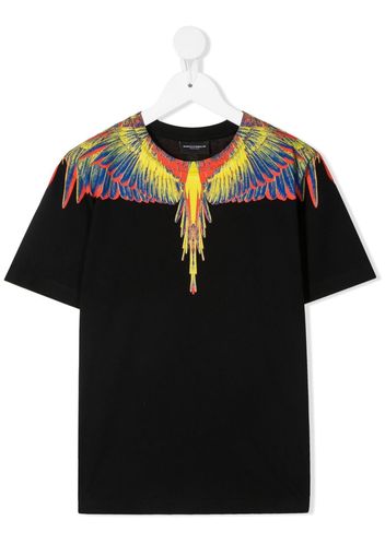 Marcelo Burlon County Of Milan Kids MULTICOLOR TEE S/S WHITE MULTICOLOR - Nero