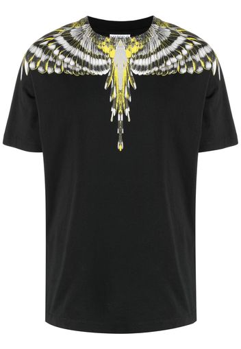 Marcelo Burlon County of Milan T-shirt Wings con stampa - Nero