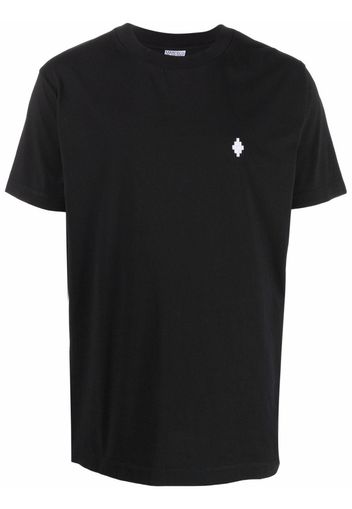 Marcelo Burlon County of Milan CROSS REGULAR T-SHIRT BLACK WHITE - Nero