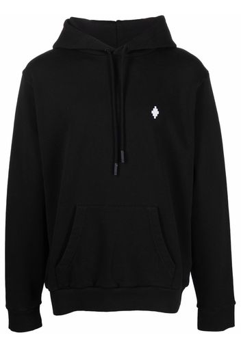 Marcelo Burlon County of Milan Cross-motif drawstring hoodie - Nero