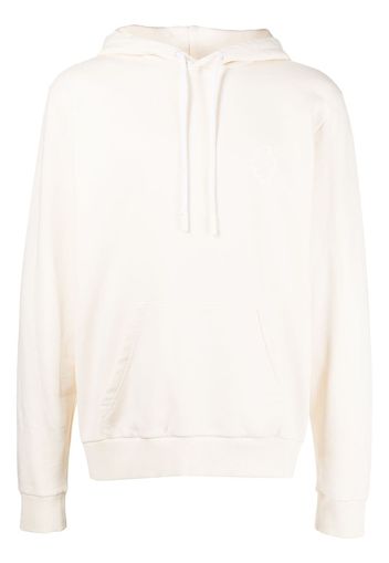 Marcelo Burlon County of Milan drawstring cotton hoodie - Bianco