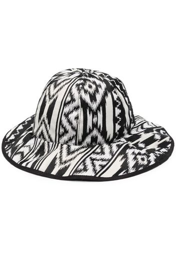 Marcelo Burlon County of Milan geometric-print sun hat - Toni neutri