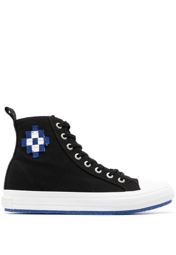 Marcelo Burlon County of Milan lace-up high-top sneakers - Nero