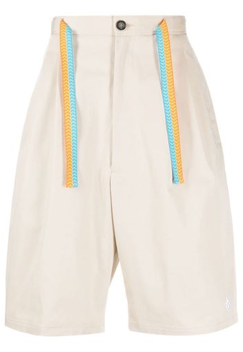 Marcelo Burlon County of Milan Cross Coulisse tailored shorts - Toni neutri