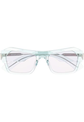 Marcelo Burlon County of Milan Cardo rectangle-frame sunglasses - Blu