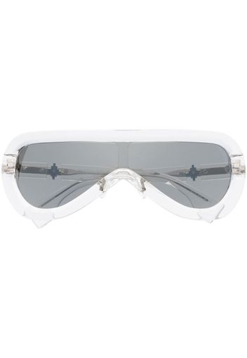 Marcelo Burlon County of Milan Lunaria transparent sunglasses - Toni neutri