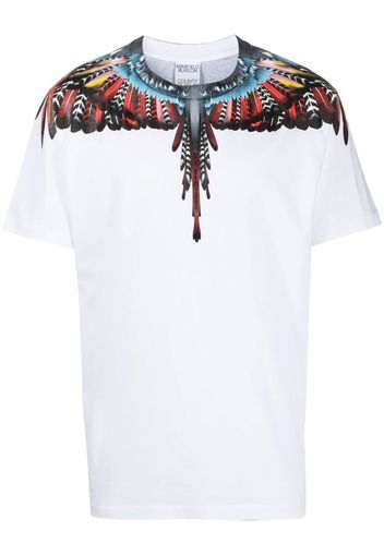 Marcelo Burlon County of Milan Grizzly Wings cotton T-shirt - Bianco