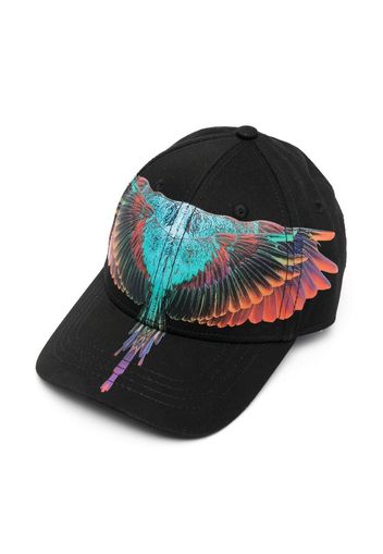 Marcelo Burlon County Of Milan Kids SUNSET WINGS BASEBALL CAP - Nero