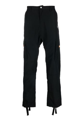 Marcelo Burlon County of Milan straight-leg cargo trousers - Nero