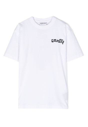 Marcelo Burlon County Of Milan Kids graphic-print T-shirt - Bianco