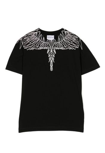 Marcelo Burlon County of Milan Wings cotton T-shirt - Nero