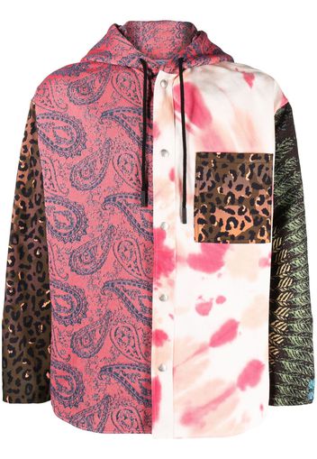 Marcelo Burlon County of Milan Giacca con design patchwork - Rosa