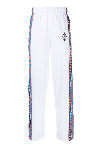 Marcelo Burlon County of Milan logo-print track pants - Bianco