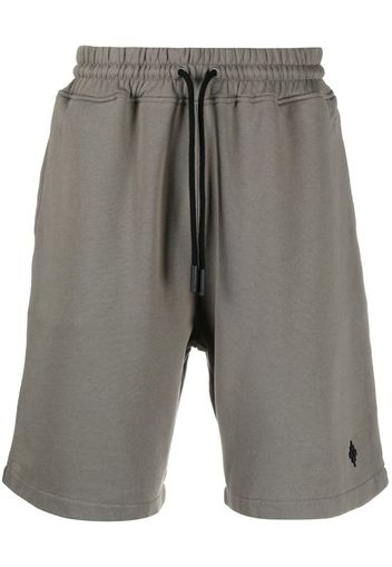 Marcelo Burlon County of Milan CROSS BASKET SHORTS - ARMY BLACK