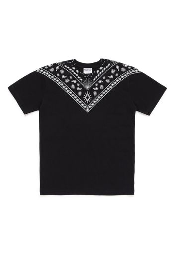 Marcelo Burlon County Of Milan Kids T-shirt con stampa - Nero