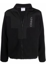 Marcelo Burlon County of Milan lightweight zipped jacket - Nero